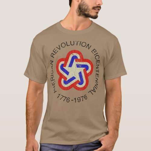 Usa American Revolution Bicentennial 1976  T_Shirt