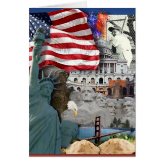 USA American Symbols Cards