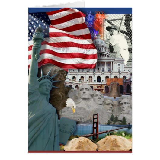 USA American Symbols Cards (Front)