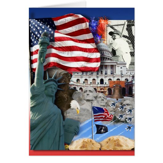 USA American Symbols Cards (Front)