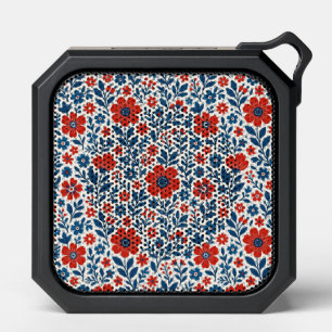 USA/American themed floral pattern Bluetooth Speaker