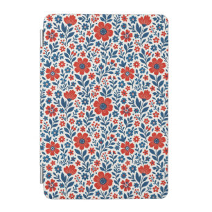 USA/American themed floral pattern iPad Mini Cover