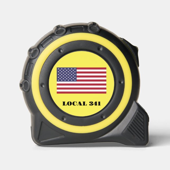 USA AMERICAN UNION LOCAL CUSTOMIZED  TAPE MEASURE (Front)