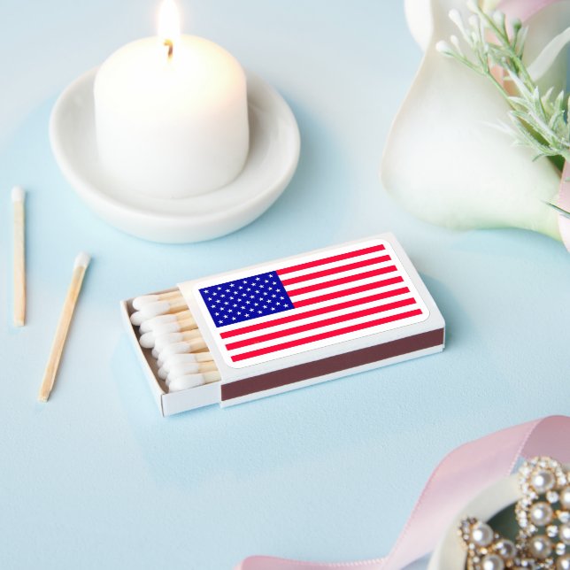 USA American US Flag Matchboxes (Insitu)