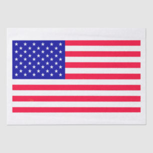 USA American US Flag Tissue Paper