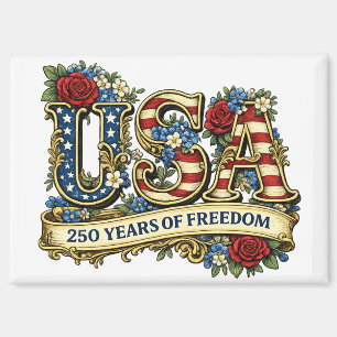 USA America's 250th Anniversary Magnet