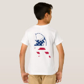 USA Archery American flag T-Shirt (Back Full)