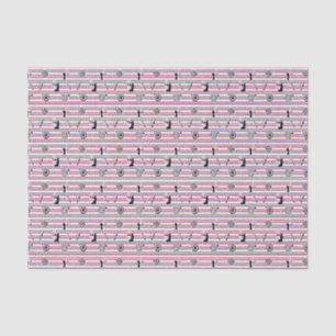 USA Archery Silhouette Pattern Tissue Paper