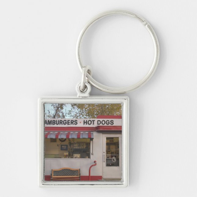 USA, Arizona, Bisbee: Shady Dell Motel, All 2 Keychain (Front)