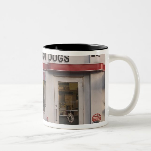 USA, Arizona, Bisbee: Shady Dell Motel, All 2 Two-Tone Coffee Mug (Right)