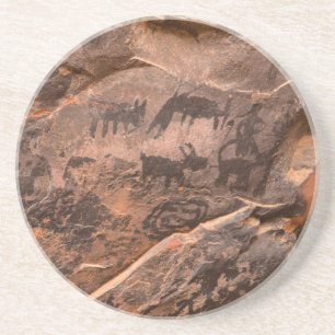 USA, Arizona, Coconino National Forest, Palatki Drink Coaster