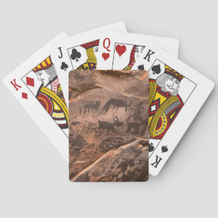 USA, Arizona, Coconino National Forest, Palatki Poker Cards