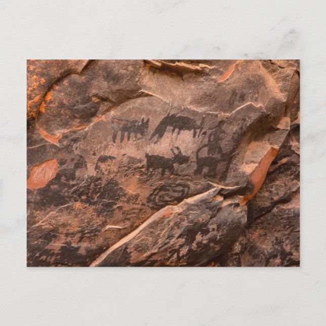 USA, Arizona, Coconino National Forest, Palatki Postcard (Front)