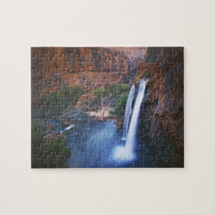 USA, Arizona, Grand Canyon, Havasu Falls Jigsaw Puzzle