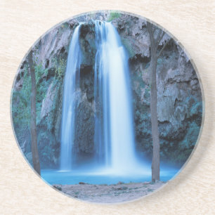 USA, Arizona, Grand Canyon, Havasupai Indian Sandstone Coaster