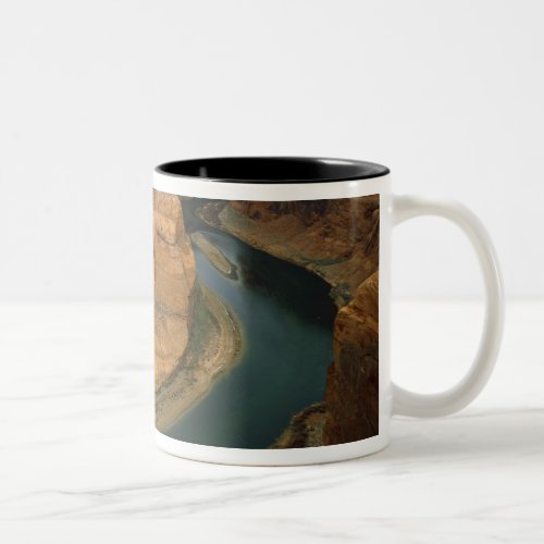 USA Arizona Horseshoe Bend showing erosion by Two_Tone Coffee Mug