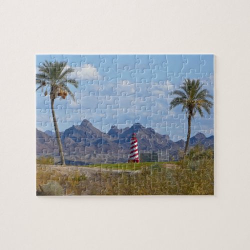 USA Arizona Lake Havasu City Lighthouse next Jigsaw Puzzle