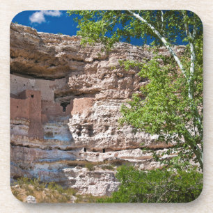 USA, Arizona. Montezuma Castle, The Ruins Beverage Coaster