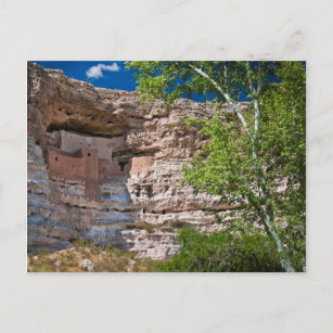 USA, Arizona. Montezuma Castle, The Ruins Postcard