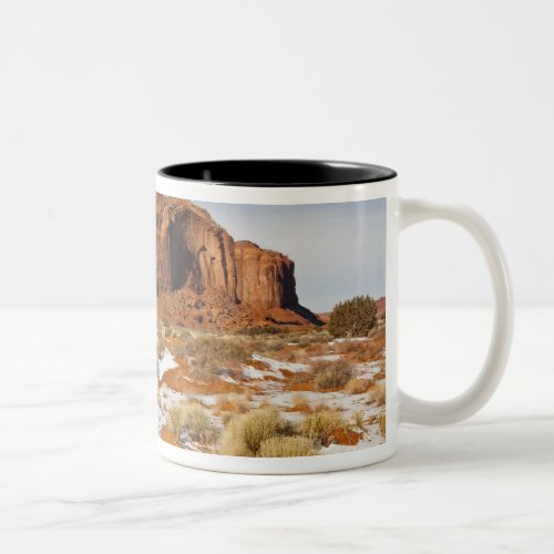 USA Arizona Monument Valley Navajo Tribal Two_Tone Coffee Mug