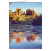 USA, Arizona, Sedona. Cathedral Rock reflecting (Front)