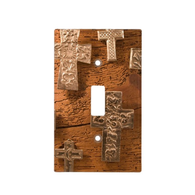 USA, Arizona, Tubac: South Arizona's Premier 3 Light Switch Cover (Front)