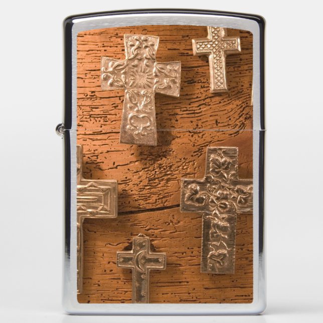 USA, Arizona, Tubac: South Arizona's Premier 3 Zippo Lighter (Front)