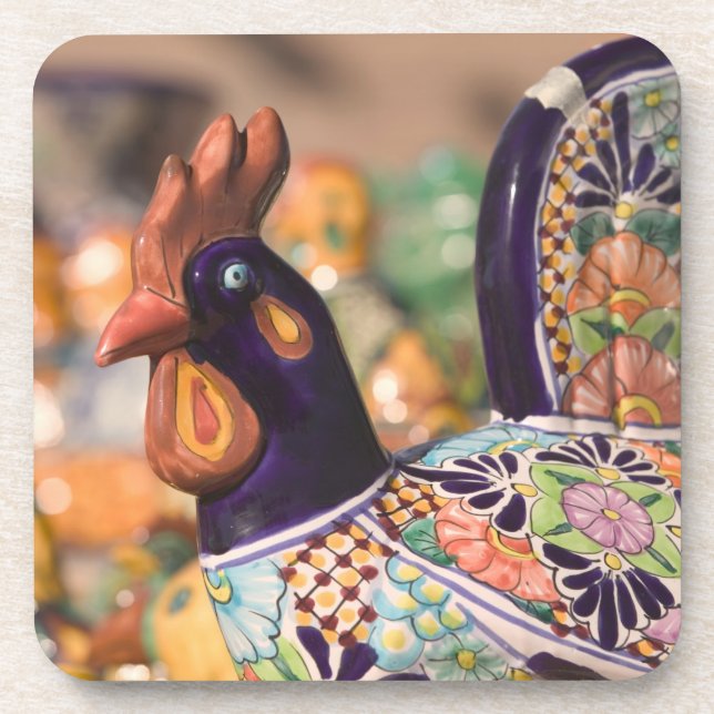 USA, Arizona, Tubac: South Arizona's Premier 4 Drink Coaster (Front)