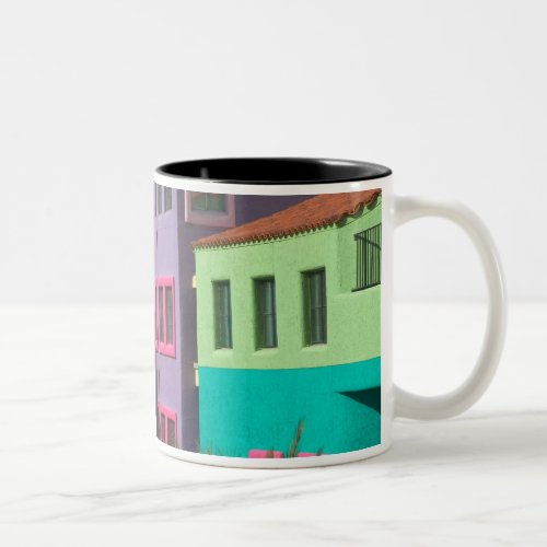 USA Arizona Tucson Downtown La Placita Two_Tone Coffee Mug