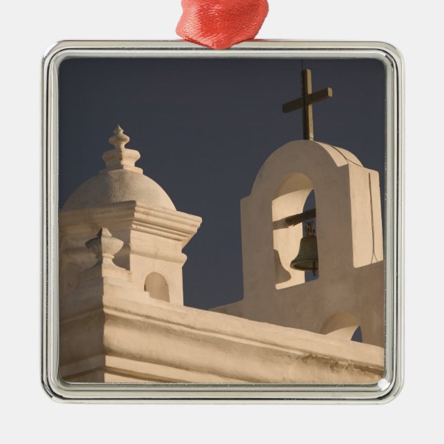 USA, Arizona, Tucson: Mission San Xavier del Bac Metal Ornament (Front)