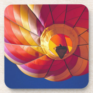 USA, Arizona, Val Vista. A colorful hot-air Drink Coaster