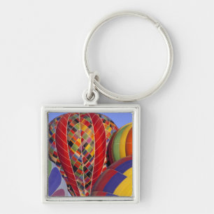 USA, Arizona, Val Vista. Colorful hot-air Keychain