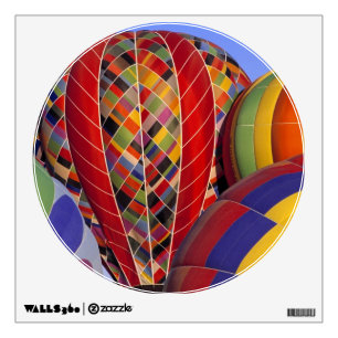 USA, Arizona, Val Vista. Colorful hot-air Wall Sticker