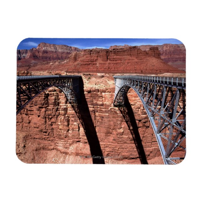 USA, Arizona, View of Navajo Bridge in Grand Magnet (Horizontal)