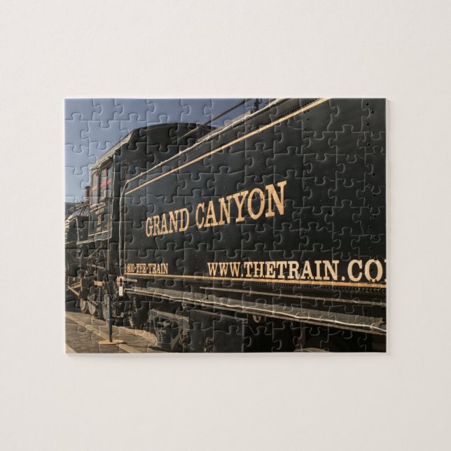 USA, Arizona, Williams: Grand Canyon Railroad Jigsaw Puzzle (Horizontal)