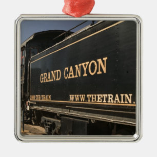 USA, Arizona, Williams: Grand Canyon Railroad Metal Ornament