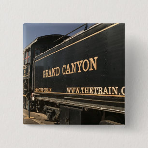 USA, Arizona, Williams: Grand Canyon Railroad Pinback Button