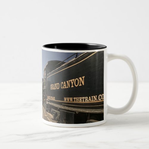 USA Arizona Williams Grand Canyon Railroad Two_Tone Coffee Mug