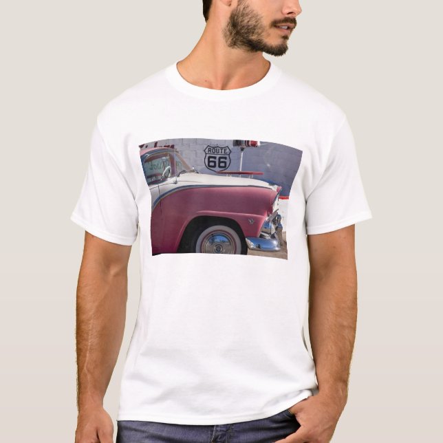 USA, Arizona, Williams. Rt. 66 Town, 1950's T-Shirt (Front)