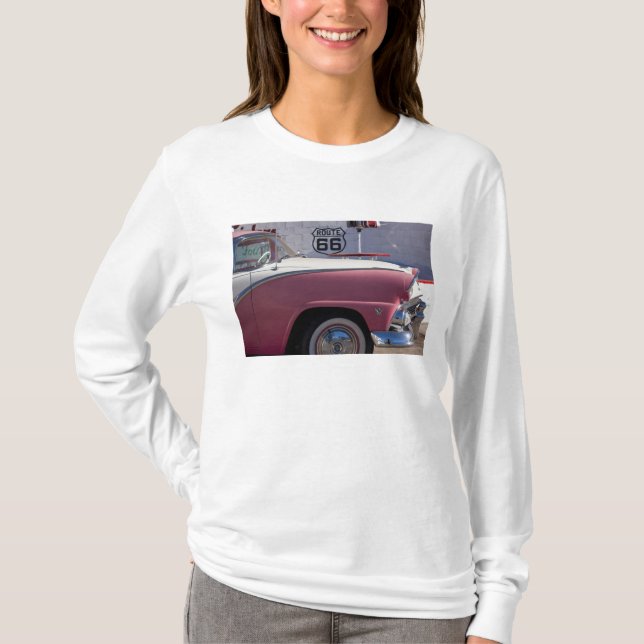 USA, Arizona, Williams. Rt. 66 Town, 1950's T-Shirt (Front)