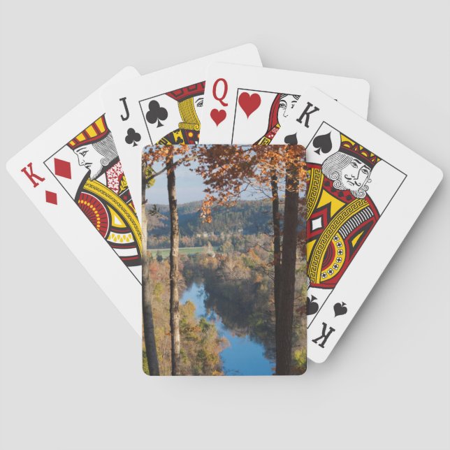 USA, Arkansas, War Eagle, Hobbs State Park Poker Cards (Back)