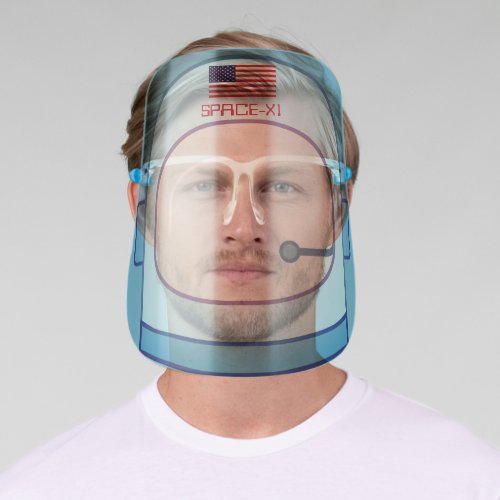 USA Astronaut Helmet Face Shield