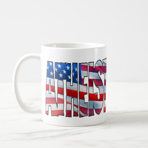 USA ATHEIST _ COFFEE MUG