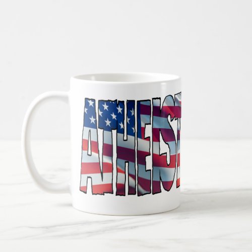USA ATHEIST _ COFFEE MUG