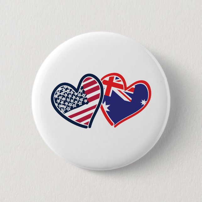 USA---Austrailia-Love Button (Front)