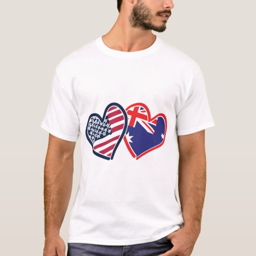 USA___Austrailia_Love T_Shirt