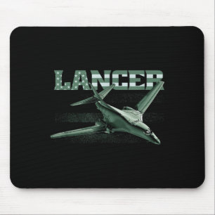 Usa B1 Lancer Military Jet Bomber Airplane Mouse Pad