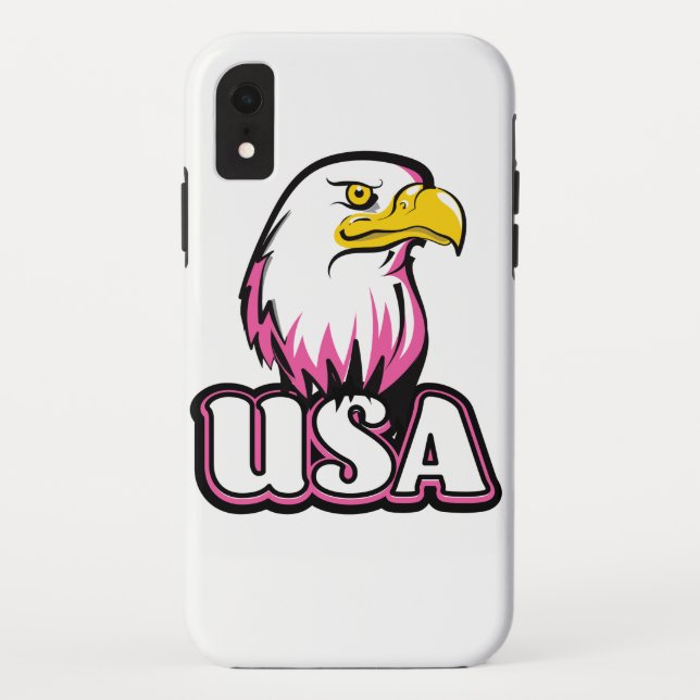 USA Bald Eagle Case-Mate iPhone Case (Back)