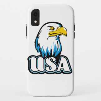 USA Bald Eagle (limited Blue edition) iPhone XR Case