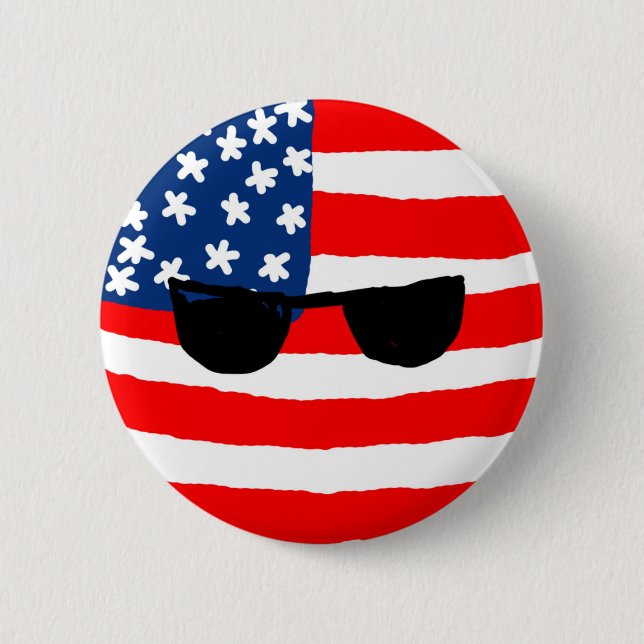 USA Ball Button (Front)